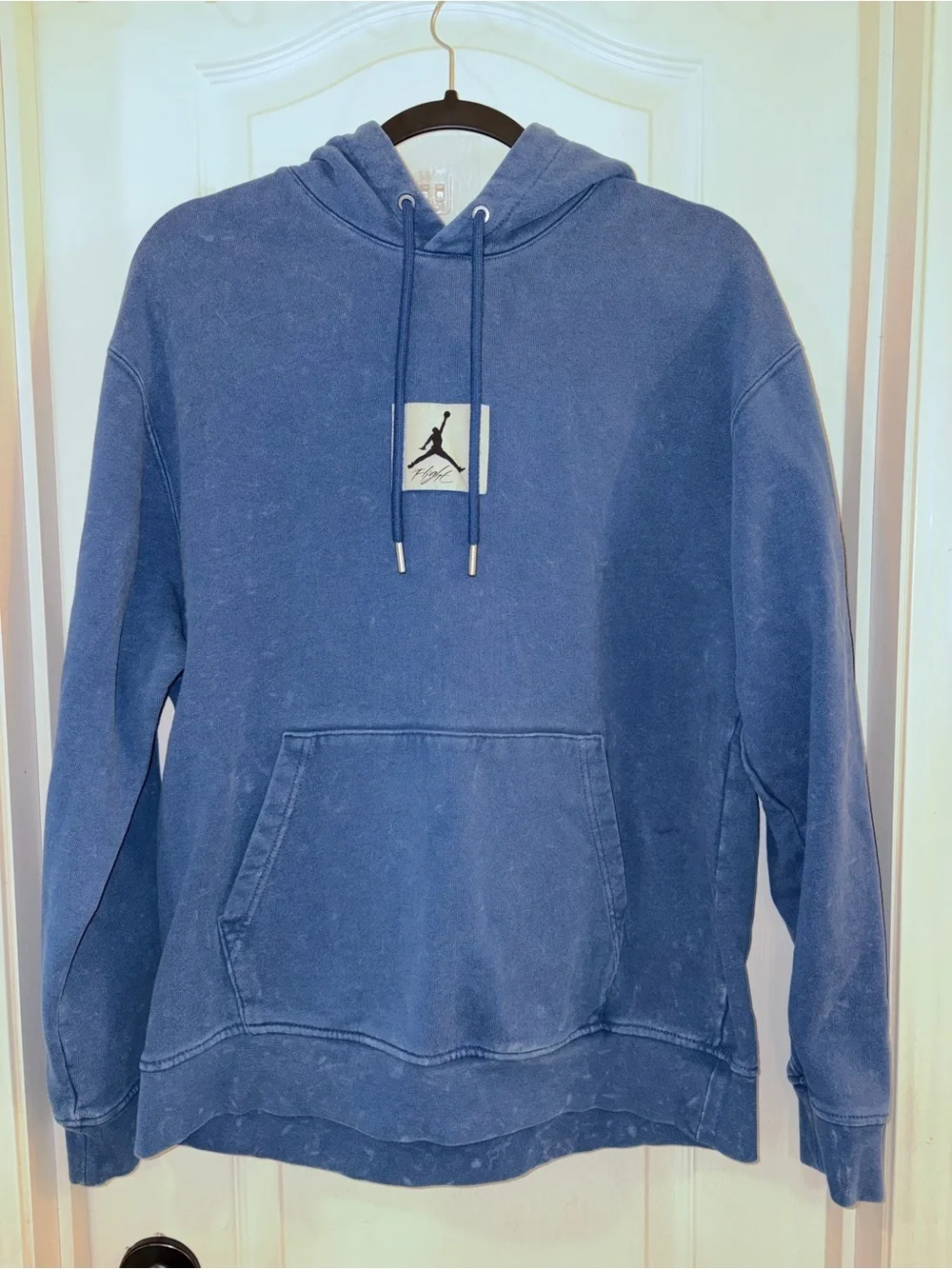Jordan Vintage Washed Blue Hoodie with Jumpman Patch
